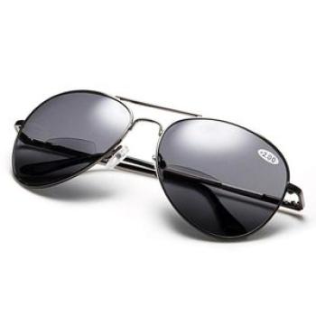 250 Degree Mens Metal Discoloration High Definition Reading Glasses Outdoor Shade Sunglasses