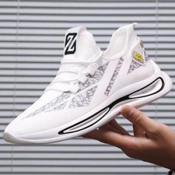 Comfortable Low Top Sneakers - White