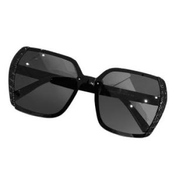 Fashion New Ladies Sunglasses Personality Large Frame Face