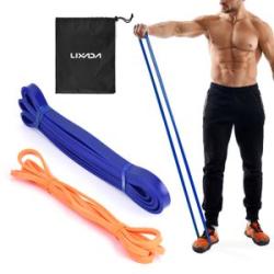 Lixada 2PCS Resistance Loop Band with Carry Bag Natural