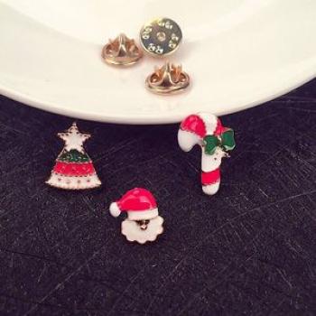 Fashion Creative Brooch Exquisite Brooch Pins Badge Jewelry Accessories Z142-Crutch