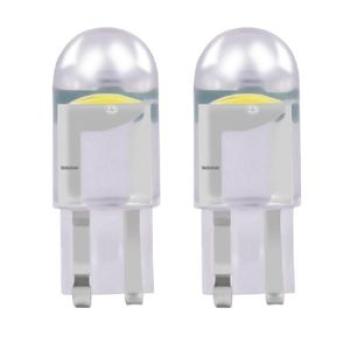 2Pcs T10 Car Auto Width Indicator Lights COB Glass-Blue
