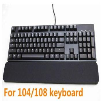 Wrist Pad 108/104/87/84 Key for Mechanical Keyboard Black For 104/108 keyboard For 104/108 keyboard