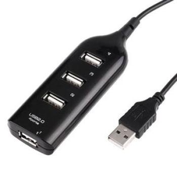 4 Ports USB 2.0 HUB, Cable Length: 30cm