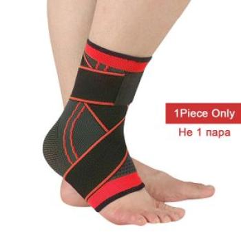 1PC 3D Pressurized Ankle Support Basketball Volleyball