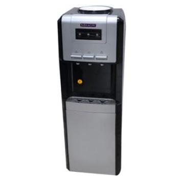 Viz-8200 Water Dispenser With Fridge - Grey/Black