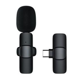 Mini Wireless Lavalier Microphone 360° Omnidirectional