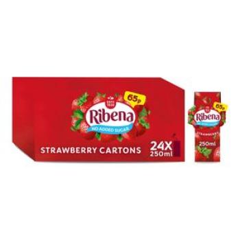 Strawberry Juice - 250ml x 24 Pieces