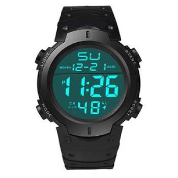Wrist Watch Exquisite Easy-using Smart Sport Wristband-Black