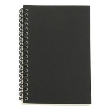 Retro Kraft Coil Sketch Sketchbooks Notebook（Black And