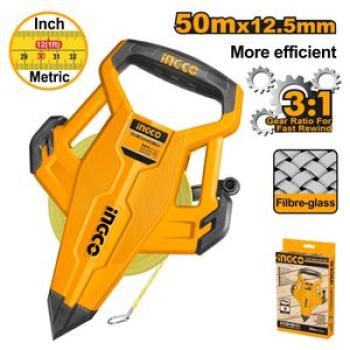 HFMT8350 Fibreglass Measuring Tape - Yellow