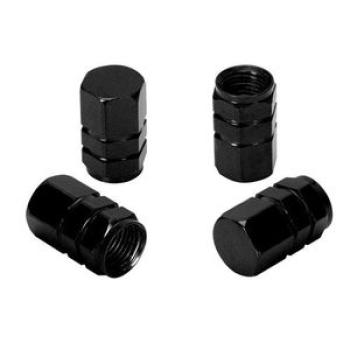 4PCS Aluminum Tire Wheel Rims Stem Air Valve Caps Tyre