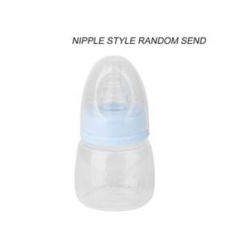 MT Infant Baby  0-18 Months Feeder 60ML PP Nursing Juice Milk Mini Hardness Bottle-blue-60ml