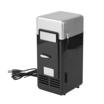 USB Car Portable Mini Drink Cooler New Boat Travel Cosmetic Fridge