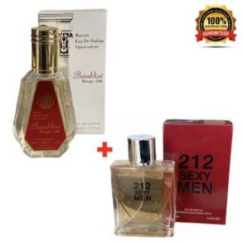 Barakkat Rouge 540 Unisex - 50ml + Free Parfum - 100ml