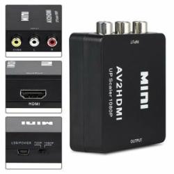 Mini Portable USB Charge Transverter Adjustable 720P/1080P