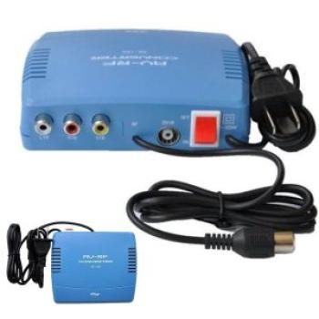 SB-168AV Modulator AV- AV-TV Converter RCA Ant Input To F Type Coax Output