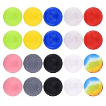 20x Silicone Thumb Grips Caps Stick Protect Cover for Xbox