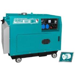 TP250001 Silent Diesel Generator - 5KW  - Blue