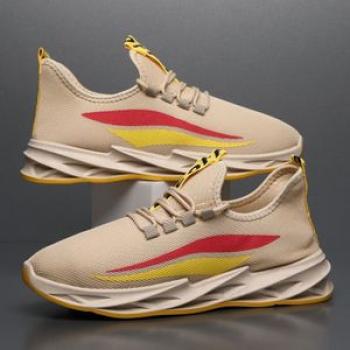Luxury Design Sneakers-Brown
