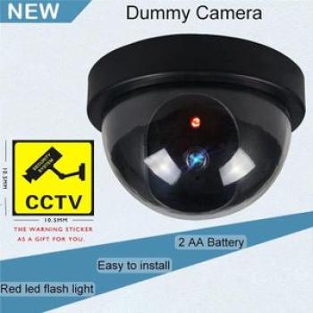 CCTV Dummy Camera Flashing Led Fake Camera Power