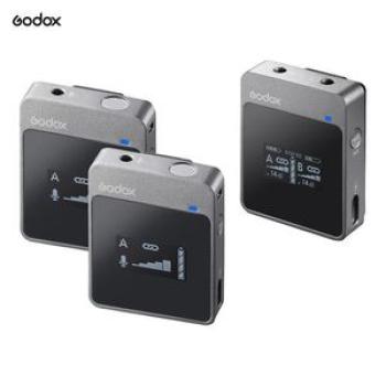2.4G Wireless Microphone System(2*Transmitters + 1*Receiver)