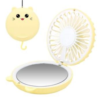 Mini NeckFan,Portable Small USB Rechargeable Desk
