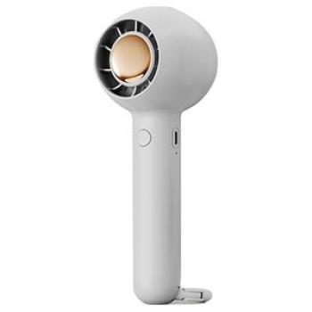 Portable less Fan USB Rechargeable Handheld Mini No