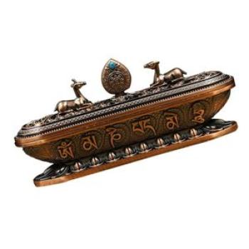 Stick Holder Burning Joss Insence Insense  Ash Copper