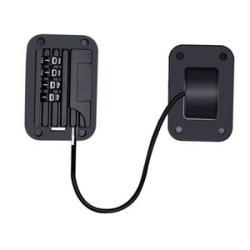 Refrigerator Lock Combination Coded, Fridge Lock for Kids Safe, Black