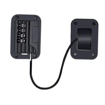 Refrigerator Lock Combination Coded, Fridge Lock for Kids Safe, Black