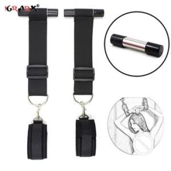 Sexy Adjustable Plush Handcuffs Ankle Cuff Restraints Bge Sex Toy for Women Man Exotic
