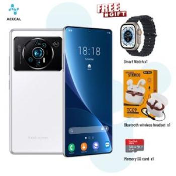 ACECAL M12 Ultra 6.82" 3+64GB, 4500mAh, Dual Sim,Smart Watch&Memory SD card