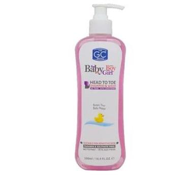 Baby Head-To-Toe Shampoo & Body Wash (Pink) - 500ml
