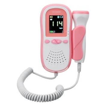 2MHz Curve& Digital Display Prenatal Fetal Doppler Baby Sound Heart Rate