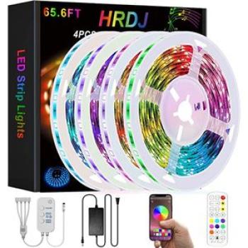 110V-240V 10-20M Bluetooth LED Strip Tape Lights Music Sync