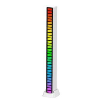 D08-RGB Smart LED Light Bars Car Sound Control Rhythm Light