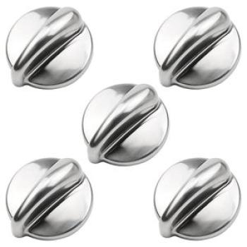 5Pcs WB03K10303 Surface Burner Control Knob Sto