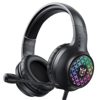 Wired Earpiece   3.5mm USB HiFi E-sports Headset Black
