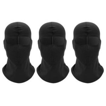3 Pcs Balaclava Sun Face Mask Motorcycle Mask Windproof