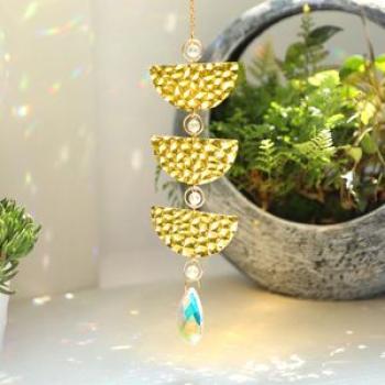 Moon Phases Wall Hanging Garland Moon  Window for