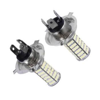 2Pcs H4 DC12V 120LED SMD Auto Car Driving Running Fog Light-