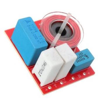 Ajustable Treble / Bass Frequency 2 Way Speaker Audio Crossover Filters