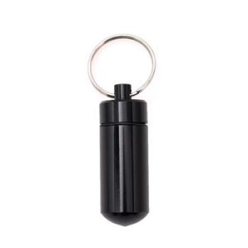Portable Waterproof Pill Box Bottle KeyChain Mini Drug Holder Container  Storage Health Care A