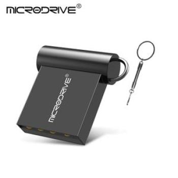 Super Mini Metal Pen Drive 256GB USB 2.0 флешка 128GB 64GB Pendrive 32GB 16GB memoria cle Stick