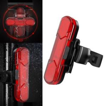 Rechargeable Cycling    LED Rear Lamp Flashlight Red