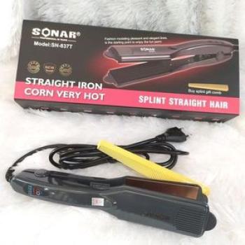 Original - High Quality Hair Straightener - 80W Black