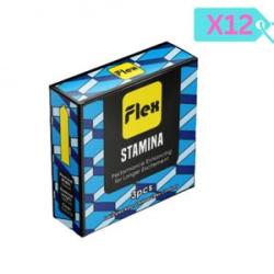 Flex Stamina Lubricated Condom 3X 12 Packs