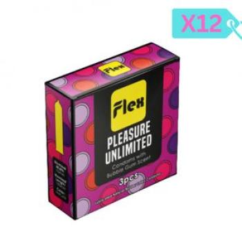 Flex Pleasure Unlimited - 3 x 12 Packs