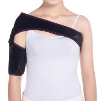 Adjustable Shoulder Brace Strap Joint Sport Gym Compression Neoprene one `s right hand